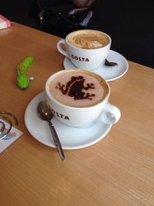 Frog and snake in Costa